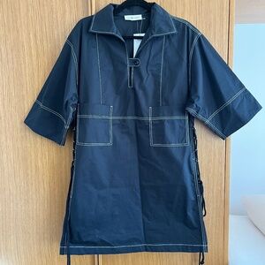 Tory Burch Dark Navy/ Black Mini Dress Sz 4/6